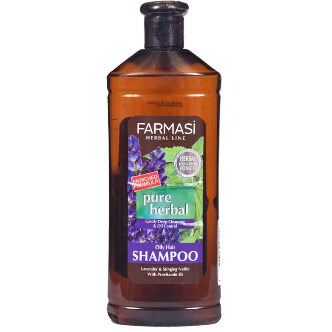 FARMASI PURE HERBAL OILY HAIR SHAMPOO 700ML